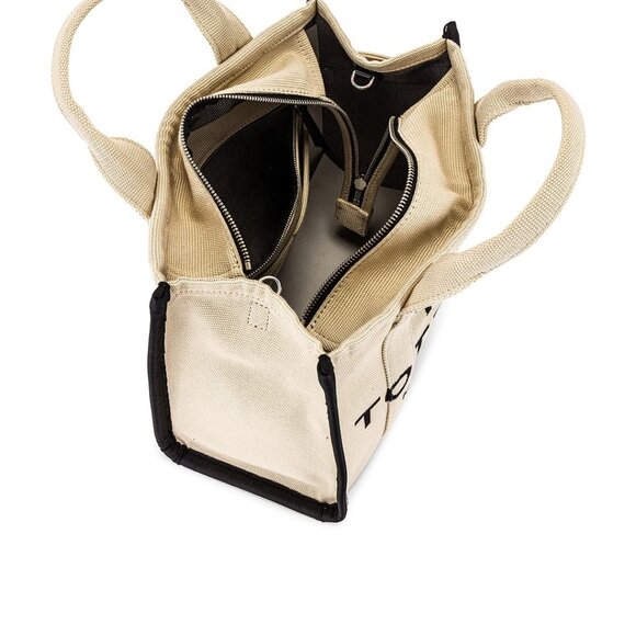 LIKE NEW Marc Jacobs The Jacquard Medium Tote Bag in Warm Sand BEIGE REVOLVE - Picture 3 of 16